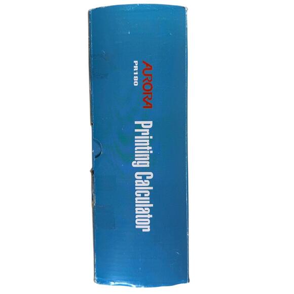 New Open Box Aurora PR180 Printing Calculator 10 Digit Tax Function Desktop - Picture 4 of 5